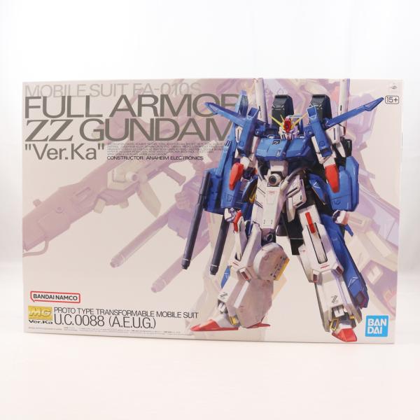 中古即納』{PTM} (再販) MG 1/100 フルアーマーZZガンダム Ver.Ka 機動