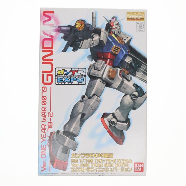 中古即納』{PTM} EXPO限定 MG 1/100 RX-78-2 ガンダム Ver.ONE YEAR