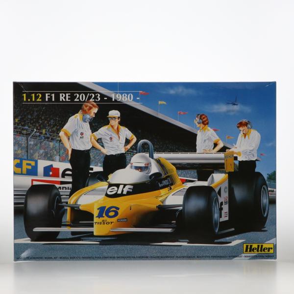 中古即納』{PTM} 1/12 F1 RE 20/23 -1980- プラモデル(80791) Heller