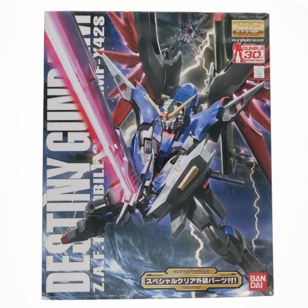 MG デスティニーガンダム 1/100 30周年クリア外装付 未使用 内袋未開封 中古即納』{PTM} MG 1/100 デスティニーガンダム スペシャルクリア外装