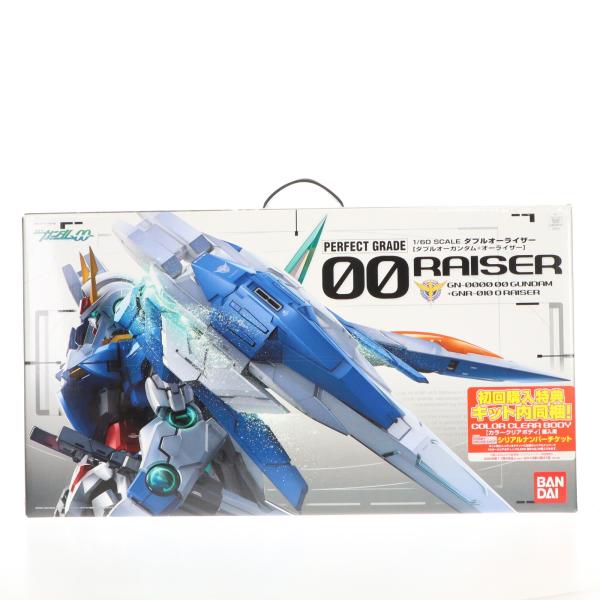 『中古即納』{PTM} PG 1/60 GN-0000+GNR-010 ダブルオーライザー 機動戦士ガンダム00(ダブルオー) プラモデル(0161016) バンダイ(20091128)