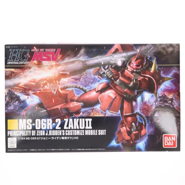 中古即納』{PTM} HGUC 1/144 MS-06R-2 ジョニー・ライデン専用ザク