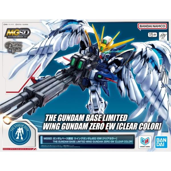 『中古即納』{PTM} ベース限定 MGSD XXXG-00W0 ウイングガンダムゼロ EW[クリアカラー] ガンダムW Endless Waltz プラモデル バンダイスピリッツ(20260718)