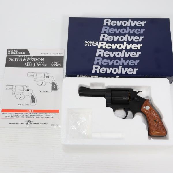 『中古即納』{MIL} タナカワークス 発火モデルガン S&amp;W M36 3インチ チーフスペシャル スクエアバット HW(ヘビーウェイト) Ver.2 (18歳以上専用)(20250216)