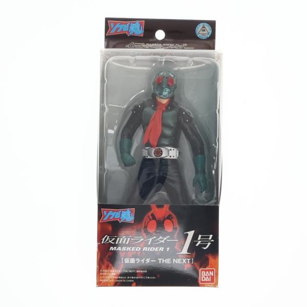 中古即納』{SFT} ソフビ魂 仮面ライダー1号 仮面ライダー THE NEXT