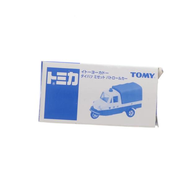 『中古即納』{MDL} イトーヨーカドー限定 トミカ 1/50 ダイハツ ミゼット パトロールカー 警視庁(ホワイト×ブラック) トミー(19991231)