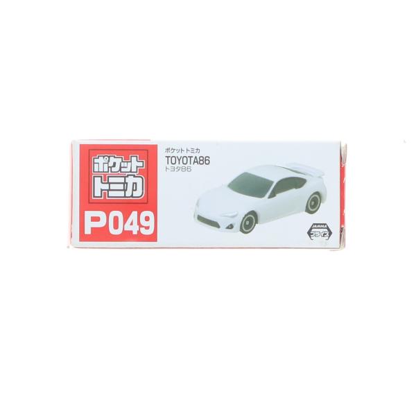 『中古即納』{MDL} トヨタ86(ホワイト) ポケットトミカ Vol.10 P049 ミニカー プライズ タイトー(20220328)