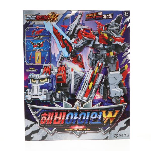 『中古即納』{TOY} HEAVYIRON W(ヘビーアイアンW) Metal Cardbot W(メタル・カードボットW) 完成トイ SAMG ENTERTAINMENT(20250930)