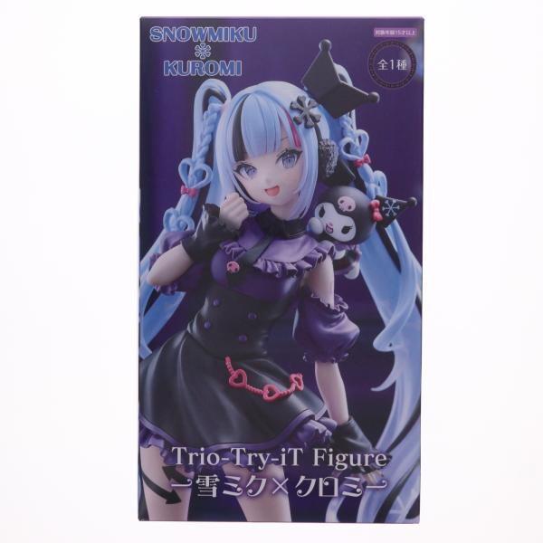フリュー 『中古即納』{FIG} 雪ミク&クロミ SNOW MIKU Trio-Try-iT