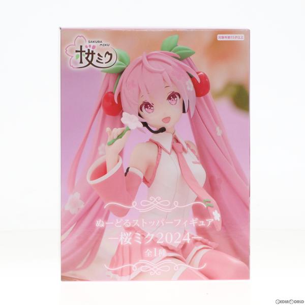フリュー 『中古即納』{FIG} 桜ミク ぬーどるストッパーフィギュア