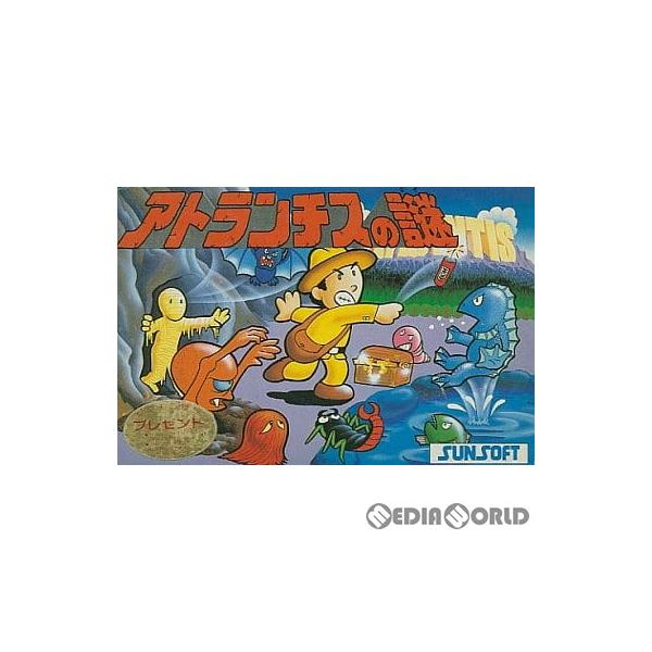 『中古即納』{表紙説明書なし}{FC} アトランチスの謎 サン電子 (19860417)