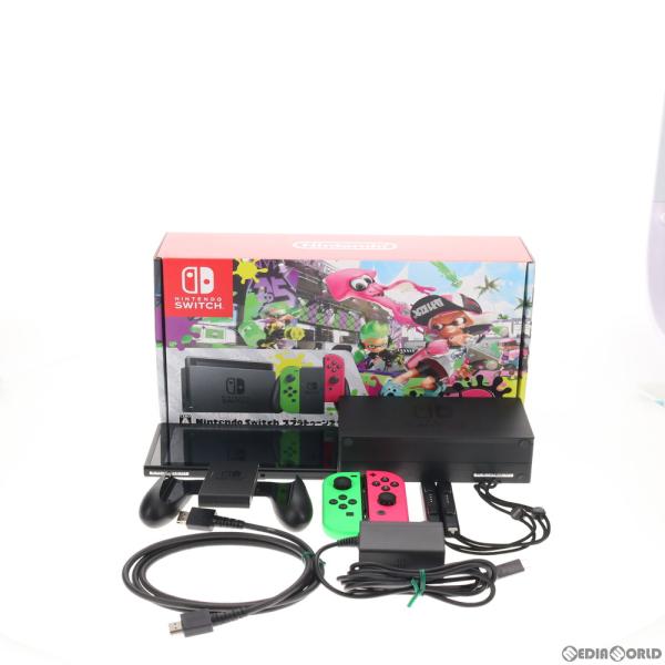 完全無休 即日出荷 Pm13時までのご注文は安心安全 即日対応 中古即納 訳あり 本体 Switch Nintendo Switch ニンテンドースイッチ スプラトゥーン2セット Hac S Kacea 代購幫