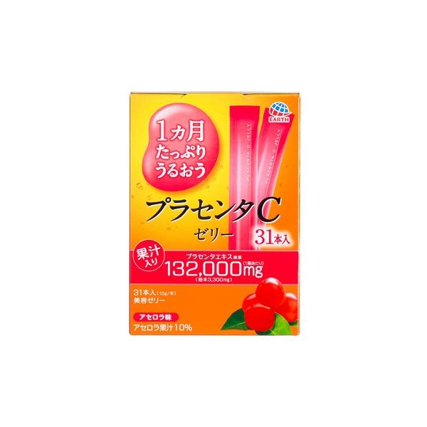 美味しい美容ゼリーで手軽にプラセンタを摂取。○7つの美感成分とアセロラ果汁配合。○1本で4200mgのプラセンタエキスが摂取できます。○アセロラ味○アセロラ果汁10%＜原材料に含まれるアレルギー物質（28品目中）＞豚肉、ゼラチン（豚由来）、...