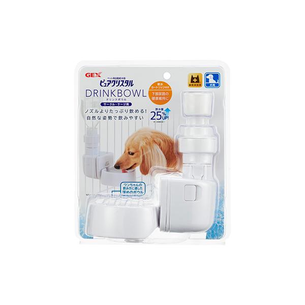 他サイト： ジェックス ピュアクリスタル ドリンクボウル 犬用 1個 ☆ペット用品 ppt2の商品画像