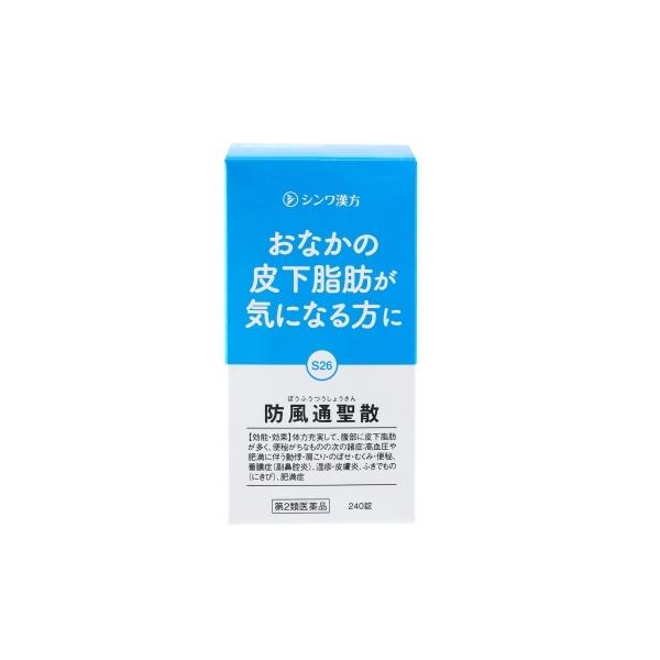 おなかに皮下脂肪が多く、便秘がちな方へ。高血圧や肥満にともなう動悸、肩こり、むくみ、便秘などに効く飲みやすい錠剤タイプの漢方薬