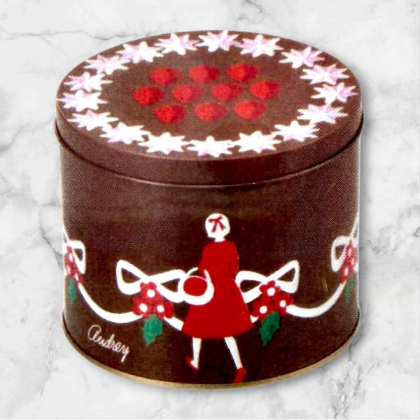 オードリー クリスマス チョコケーキ缶（S） グレイシア ミルク チョコ