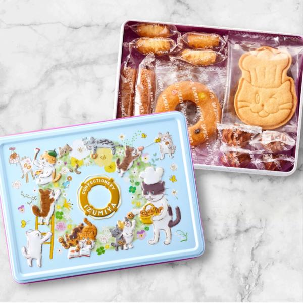 泉屋東京店 ねこ缶 クッキーがつなぐ輪