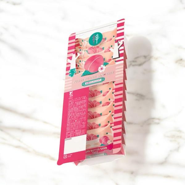 シュガーバターの木　白桃ミルクショコラ　10枚×10セット シュガーバターサンドの木 白桃ミルクショコラ お買得パック10個