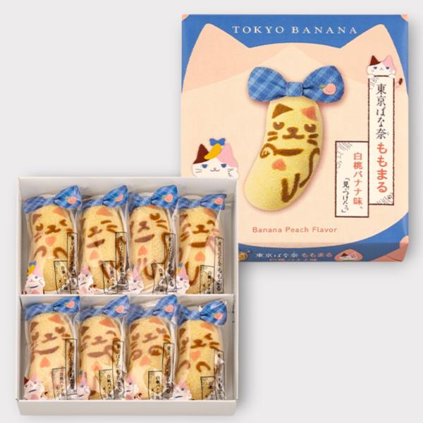 東京ばな奈／ももまる ／白桃バナナ味 「見いつけたら」8個入り　季節限定商品