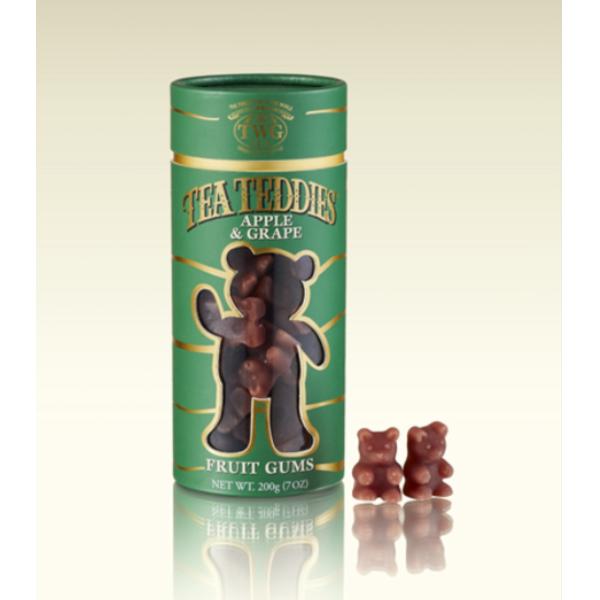 TWG tea テディーベア「グミ」 （アップル＆グレープ）Tea Teddies