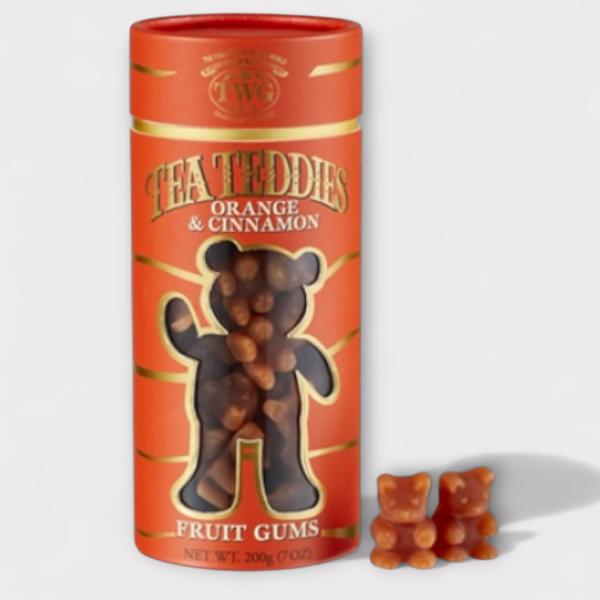 TWG tea テディーベア「グミ」 （オレンジ＆シナモン）Tea Teddies