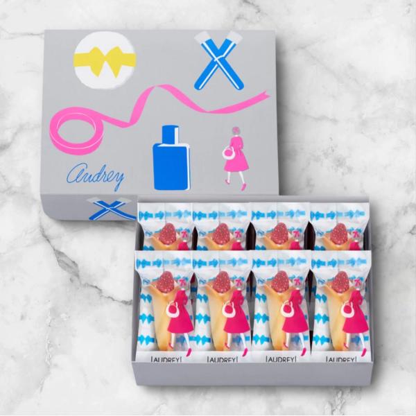 オードリー　バレンタイン　グレイシア  ミルク（8個入り）　人気　定番　　　お菓子　　　包装無しイベントパッケージ　 VGM12