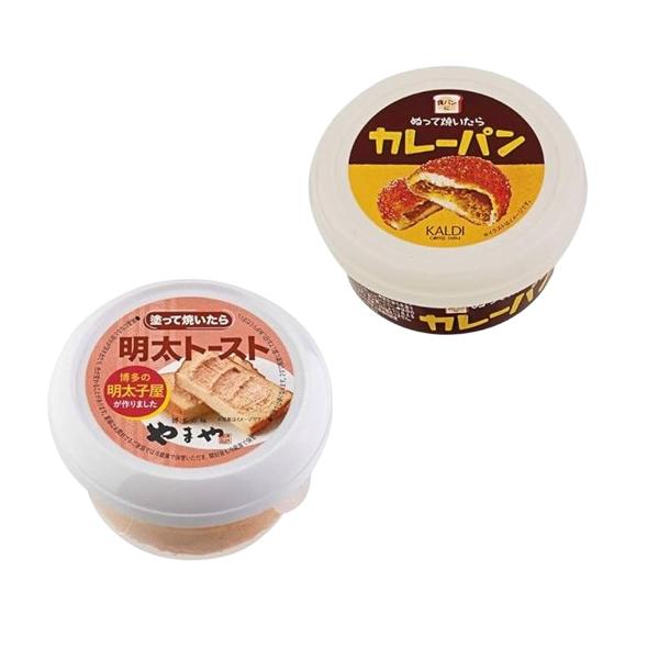 塗って焼いたら明太トースト 130g×ぬって焼いたらカレーパン 塗って焼いたら明太トースト 130g×ぬって焼いたらカレーパン