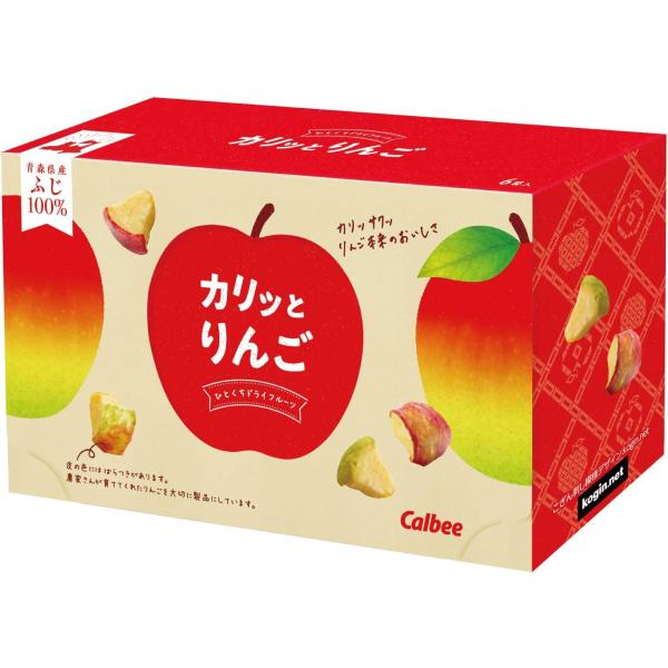 りんご出品 カリッとりんご ふじ（10g×6袋） : meel-shop - 通販 - Yahoo!ショッピング