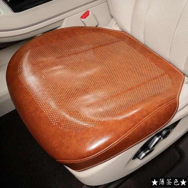 アウディ シートカバー 椅子カバーマット シートクッション 車の座布団 1個 座席シート オールインクルーシブ座布団 オイルワックスレザー 保護 快適