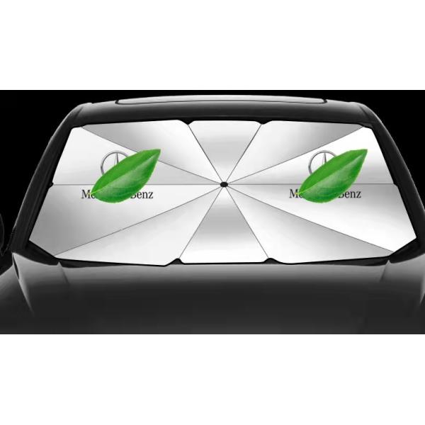 メルセデス ベンツ メルセデスベンツ専用 サンシェード 折り畳み 傘型 日除け UVカット 収納袋付 Benz A C E S G V クラス GLA
