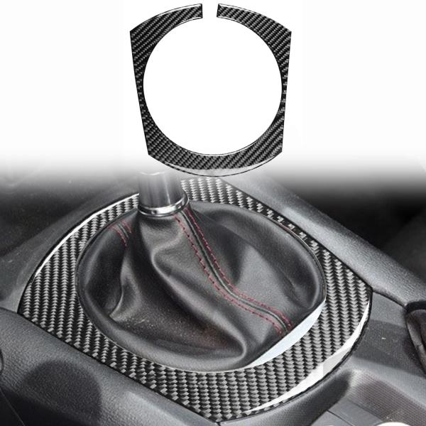 マツダ ロードスター Roadster RF ND系 2016〜2024に適合 カーボンファイバー製ギア シフト パネル 内装ガーニッシュ カーアクセサリー [