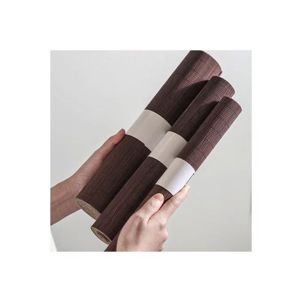 茶席用のテーブルマットです【カラー】ブラウン【サイズ】120cm×30cm【素材】竹テーブルクロスの上に敷いてもそのままでも茶席の雰囲気がぐっと閉まります。長めのサイズなので茶道具一式を乗せられるサイズです＊商品以外の茶壷等、イメージ商品な...