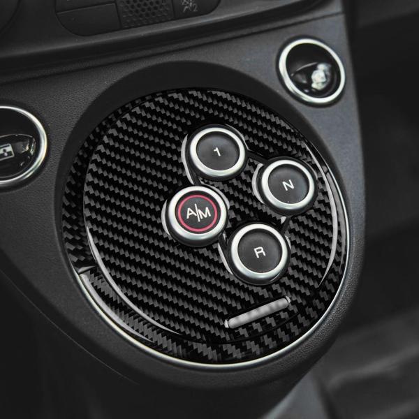 アバルト 595 695 Abarth 595 695 2012-2024 専用 アクセサリー カーボンファイバー 内装 カスタム パーツ カーオートマチックト
