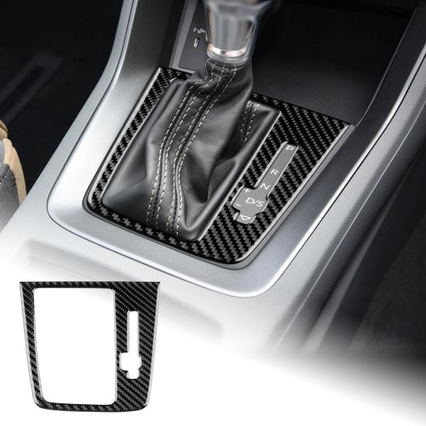 アウディ Q3 2代目 F3 2019年~2025年 専用 アクセサリー カーボンファイバー 内装 カスタム パーツ カーギアシフトノブパネルトリムカバー ガー