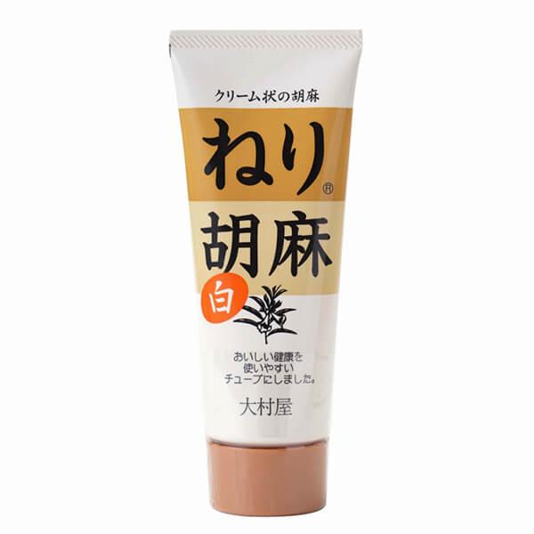 【ポイント+4％！】9/15(火)限定！白胡麻 白ごま 白ゴマ 大村屋 ねり胡麻チューブ入 白 160g