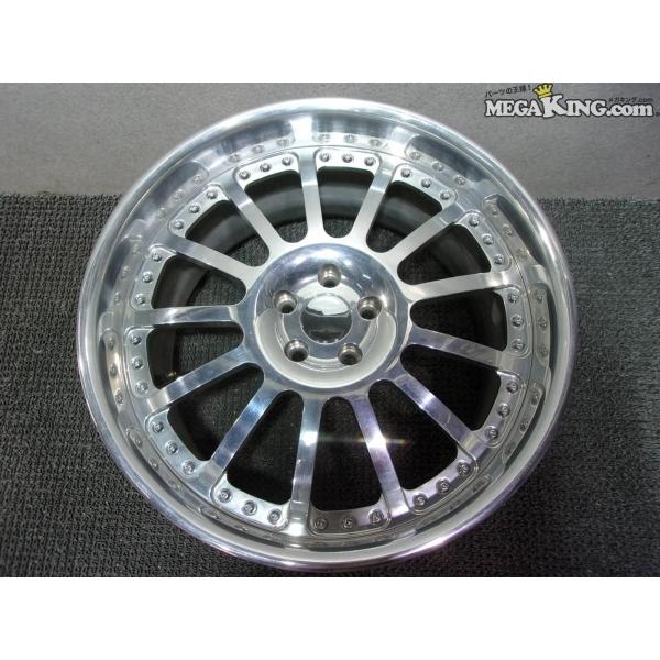 即購入❌最終値下げ！AGIO 21インチ　3P アメ鍛　pcd120 mega-king_4r8-571