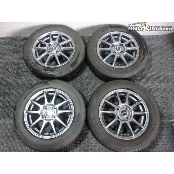 BUSTER ROG 14インチホイール 5.5J+38 4穴 PCD100 スタッドレス