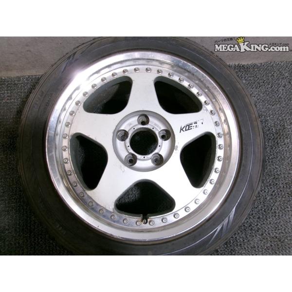 ケーニッヒ　17インチ　２本 ☆希少☆KOENIG ケーニッヒ 17インチホイール 8J+48 5穴 PCD114.3 1本
