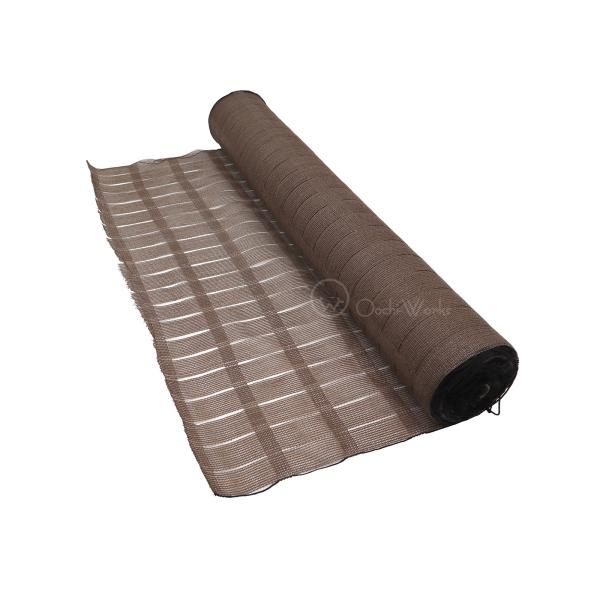 フェンスネットブラウン【サイズ】1ｍ×50ｍ【カラー】ブラウン【重　量】5.6kg　【材　質】ポリエチレン製【使用方法】単管パイプ、ロープ杭、鉄柵等に取り付けが容易です【用　途】工事現場仮設フェンス　防護柵　ゴルフ場　安全通路　イベント会場...