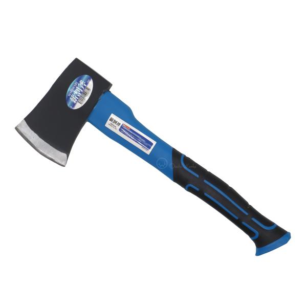 【サイズ】長さ360ｍｍ【刃　渡】85ｍｍ【重　量】約950ｇ【刃　部】全鋼/両刃　材質：炭素鋼【特　長】・軽量、コンパクトでアウトドアシーンに大活躍・丈夫なグラスファイバーハンドル・すべりにくいグリップ付き