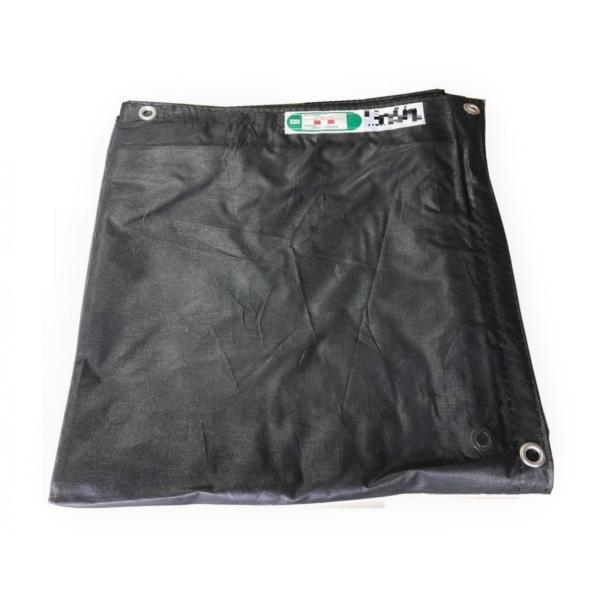 足場メッシュシート 1.8×5.4m 10枚入り ブラック 送料無料 防炎