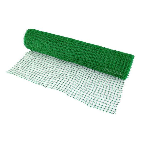 ゴルフネット　ロール巻　1ｍ×30ｍ　25ｍｍ目　グリーン　ゴルフ練習用ネット　多目的ネット　防獣　防鳥　園芸　【本州四国九州送料無料！】 ゴルフネット ロール巻 1m×30m 25mm目 グリーン ゴルフ練習用