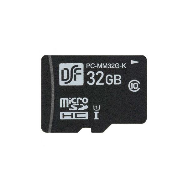 OHM マイクロSDメモリーカード 32GB 高速データ転送 PC-MM32G-K