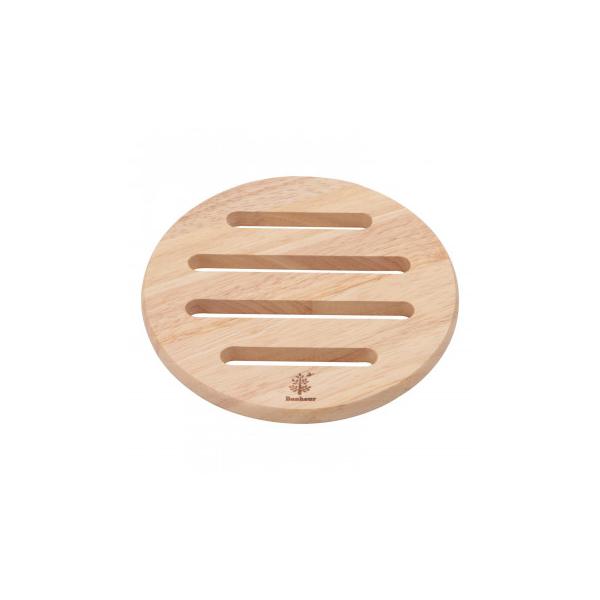 他サイト： 不二貿易 C/D:96034 木製鍋敷き ラウンド ボヌール 96034の商品画像