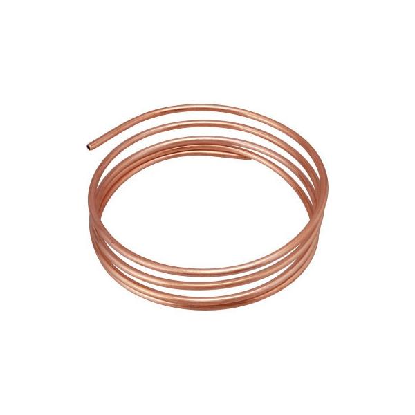 ☆新品未使用☆冷媒用銅管6.35×9.53×20m 3巻セット 送料無料 冷媒管ペアコイル 2分3分（6.35mm×9.52mm） 20m巻 D