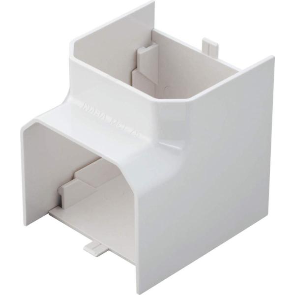 因幡電工 スリムダクトMD室内用 MW ウォールコーナー 75タイプ ネオホワイト MW-75-W (20個セット) mega-store_mci-75-w