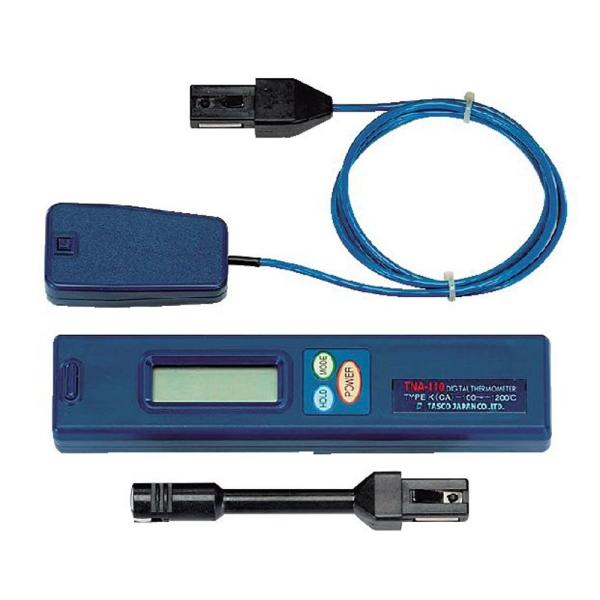 イチネンTASCO デジタル温度計 表面センサーセット エアコンメンテナンス用 TA410AB mega-store_ta410ab