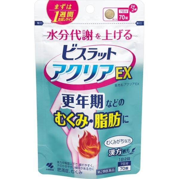 ■医薬品区分：一般用医薬品■薬効分類：防已黄耆湯■製品の特徴1日2回水分代謝を上げる更年期などのむくみ・脂肪にむくみがちな方漢方処方体力中等度以下で、疲れやすく、汗のかきやすい傾向がある方に肥満症、むくみ