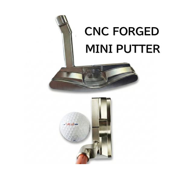 スチール OR スイングドクターシャフト選択可 FORGED MILLED MINI PUTTER 広田ゴルフ 軟鉄鍛造 削りだし フォージド ミルド 無刻印 ミニ パター 【ピンタイプ】