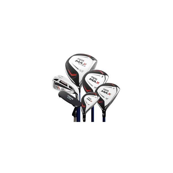 MEGA GOLFメンズ・12本フルセット MEGA GOLF 【MEGA JAPAN MAX Club Set】 優れた安定感と飛びを